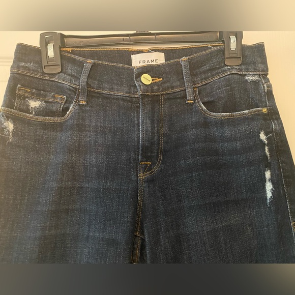 Frame Le Garçon Crop denim - Picture 2 of 7